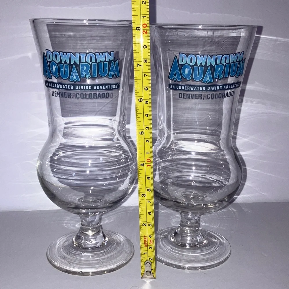 Downtown Aquarium Denver, Colorado Souvenir Glass Set‎